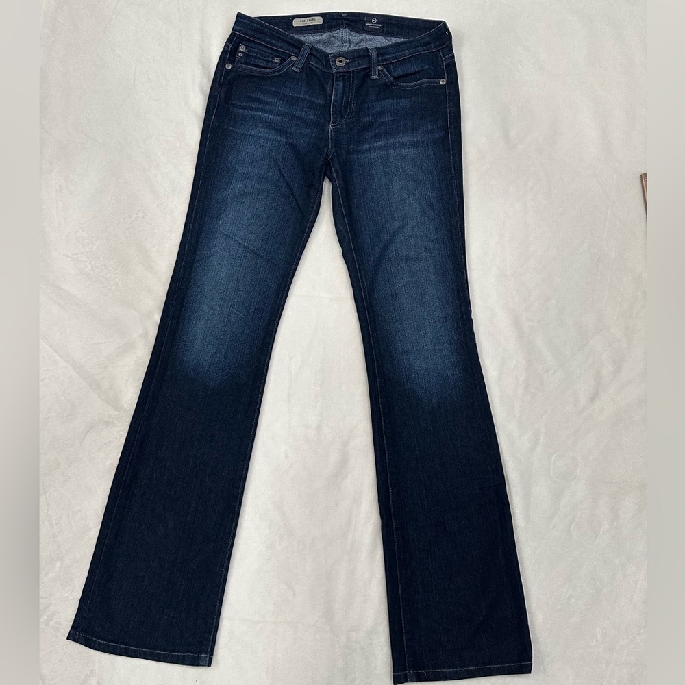 AG Adriano Goldschmied Jeans Women 27R The Angel Boot Cut Low Rise Dark Wash